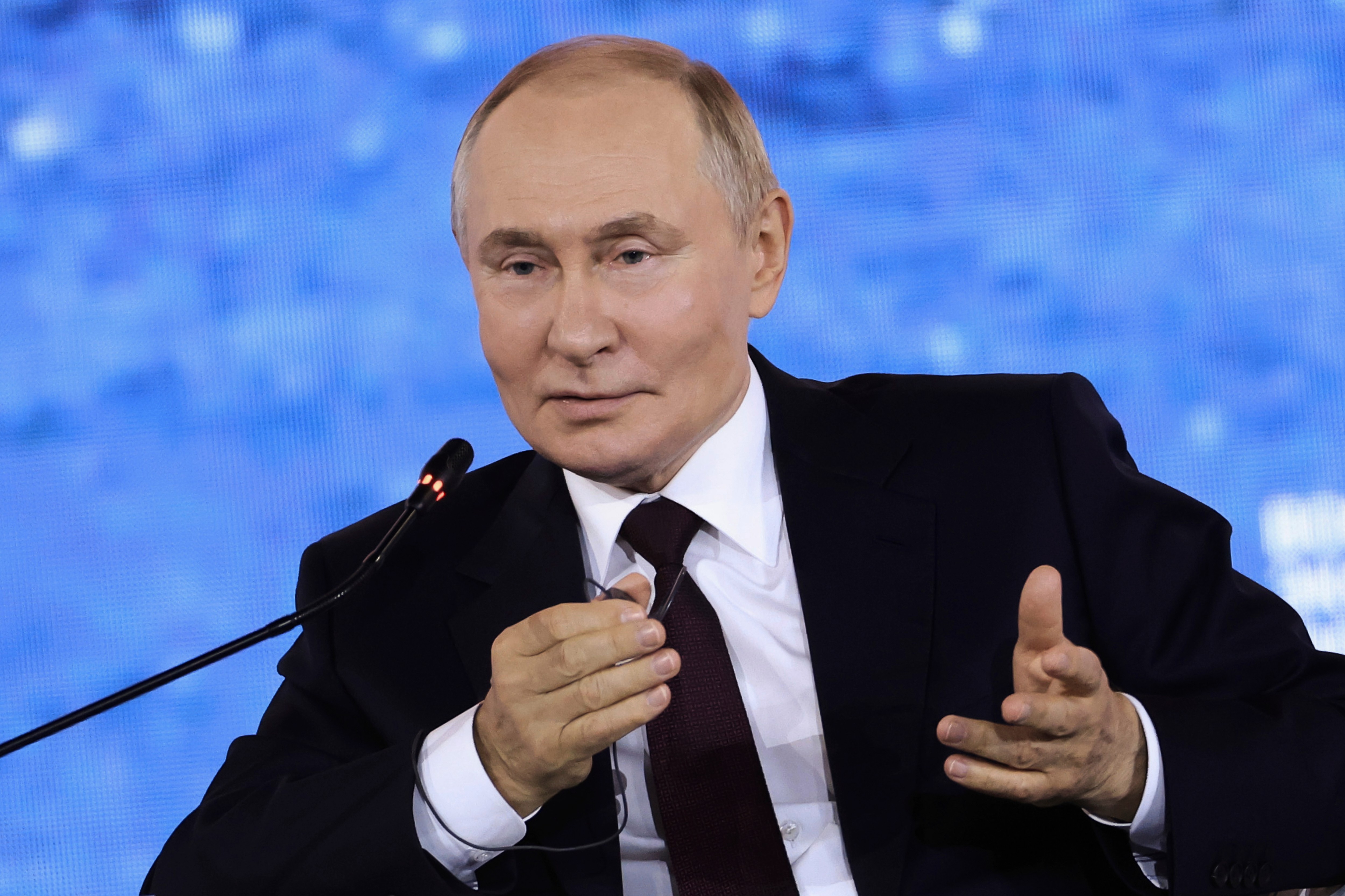 Vladimir Putin na ekonomickom fóre vo Vladivostoku